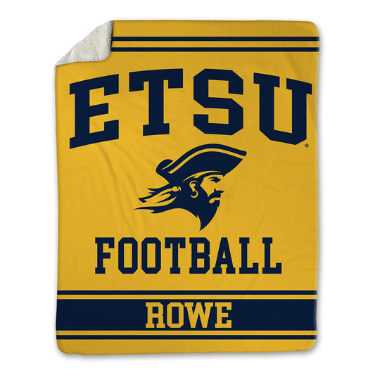 East Tennessee State - NCAA Football : Peyton Rowe - Blanket-0