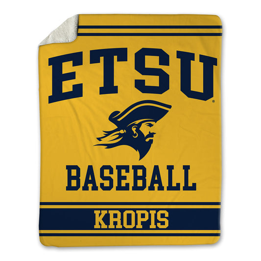 East Tennessee State - NCAA Baseball : Tyler Kropis - Blanket-0