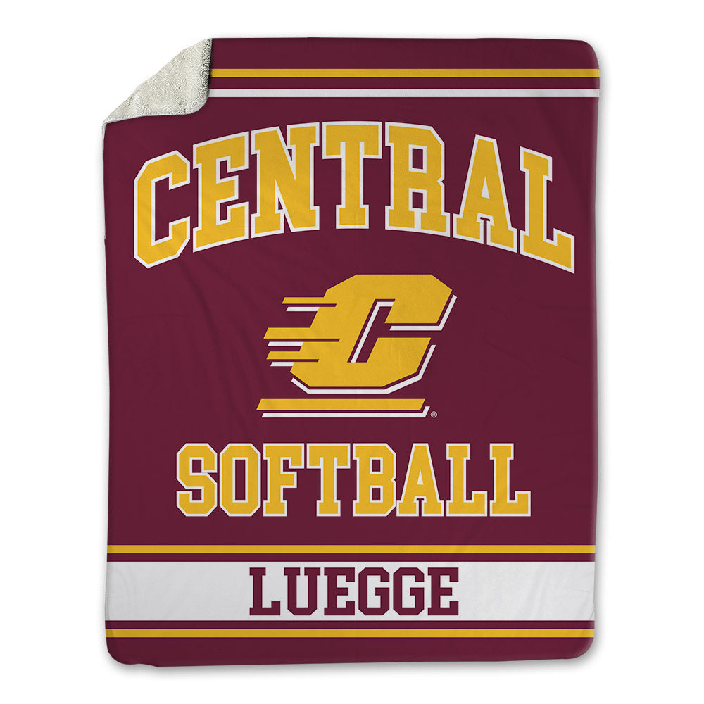 Central Michigan - NCAA Softball : Ella Luegge - Blanket-0