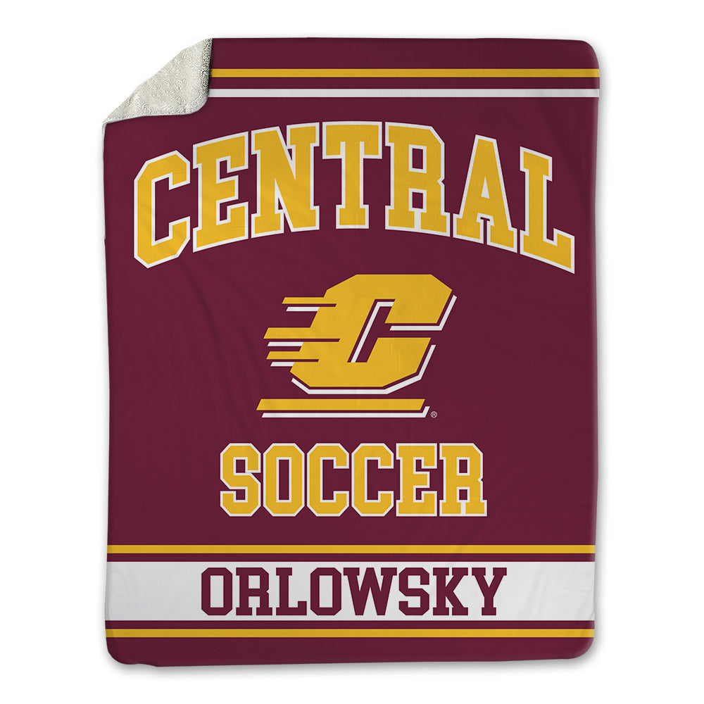 Central Michigan - NCAA Women's Soccer : Maya Orlowsky - Blanket-0