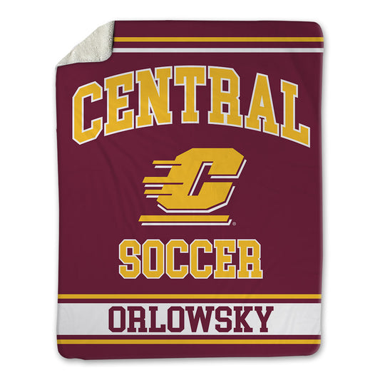 Central Michigan - NCAA Women's Soccer : Maya Orlowsky - Blanket-0