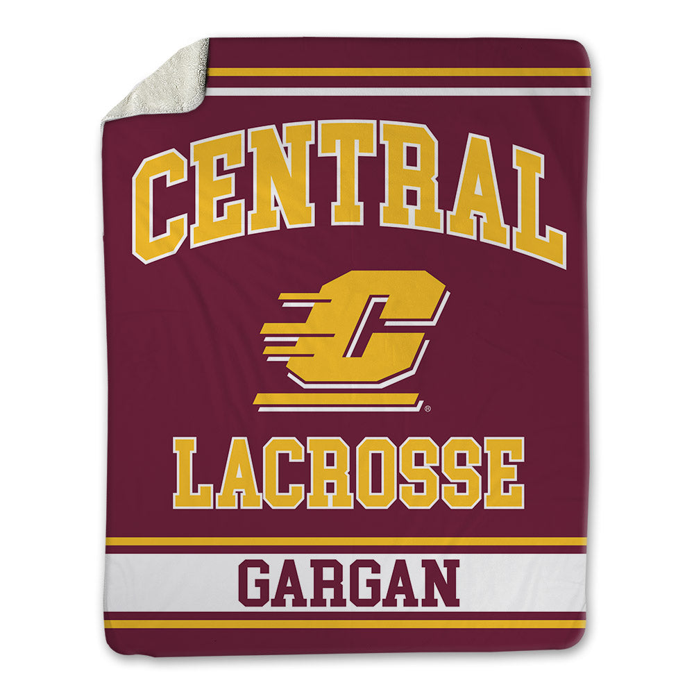 Central Michigan - NCAA Women's Lacrosse : Emily Gargan - Blanket-0