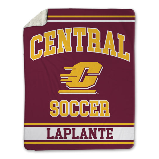Central Michigan - NCAA Women's Soccer : Sarah Laplante - Blanket-0
