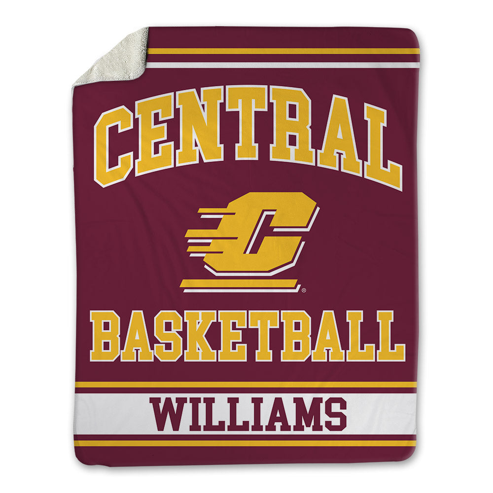 Central Michigan - NCAA Women's Basketball : Nevaeh Williams - Blanket-0