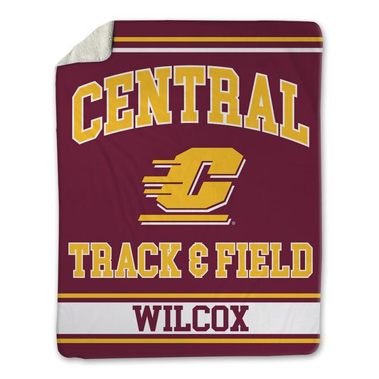 Central Michigan - NCAA Women's Track & Field : Kendell Wilcox - Blanket-0
