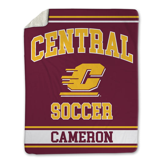 Central Michigan - NCAA Women's Soccer : Grace Cameron - Blanket-0