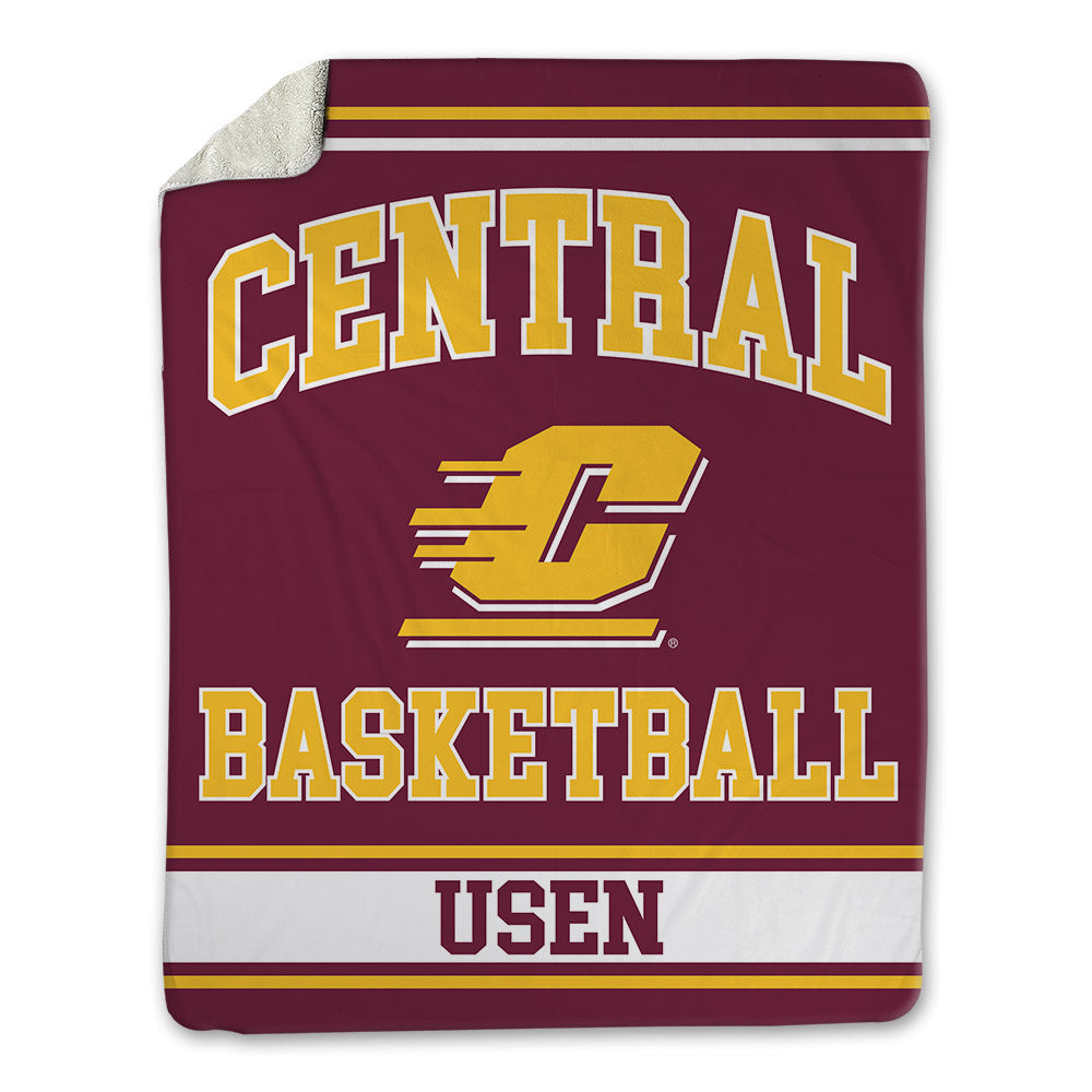 Central Michigan - NCAA Men's Basketball : Nsikan Usen - Blanket-0