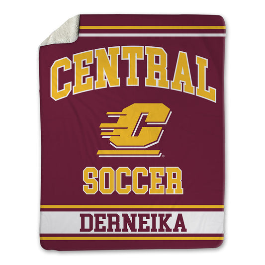 Central Michigan - NCAA Women's Soccer : Nada Derneika - Blanket-0