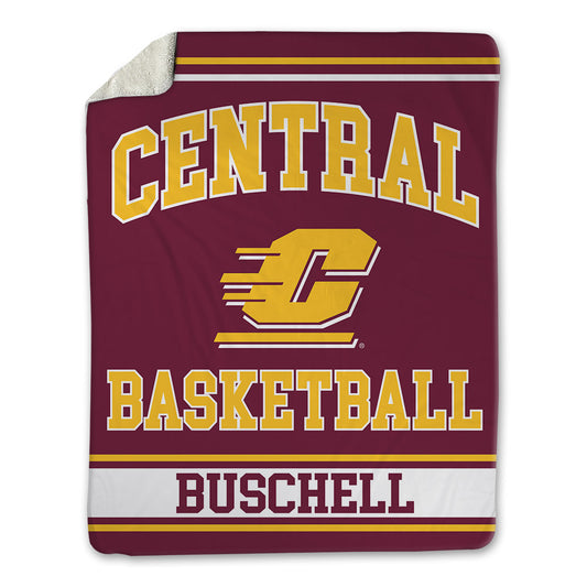 Central Michigan - NCAA Women's Basketball : Rylan Buschell - Blanket-0