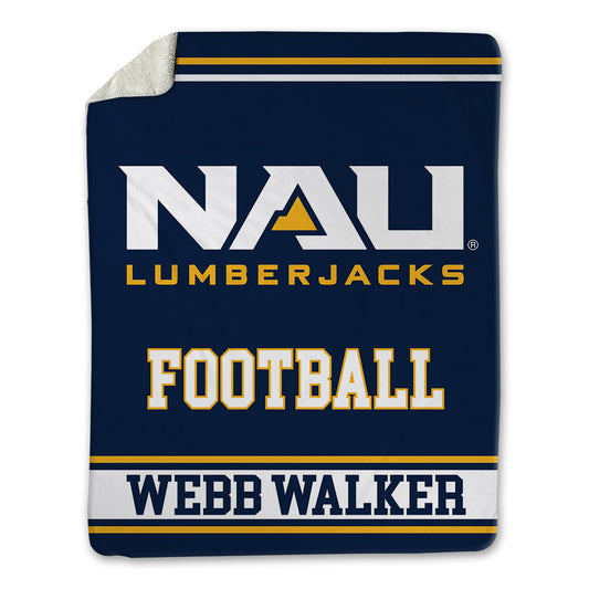 Northern Arizona - NCAA Football : Nikhil Webb Walker - Blanket-0