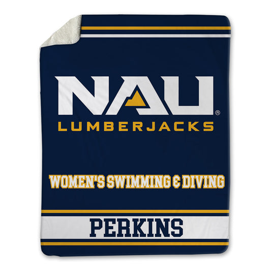 Northern Arizona - NCAA Women's Swimming & Diving : Cydnie Perkins - Blanket-0