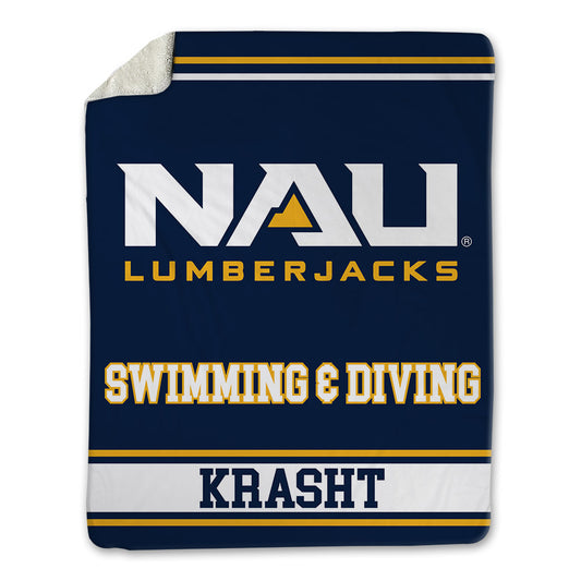 Northern Arizona - NCAA Women's Swimming & Diving : Isahbel Krasht - Blanket-0