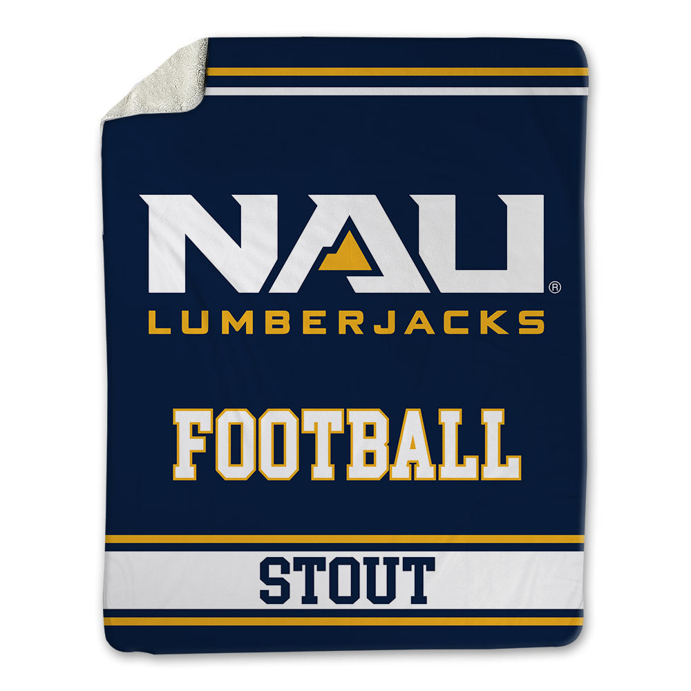 Northern Arizona - NCAA Football : Joey Stout - Blanket-0