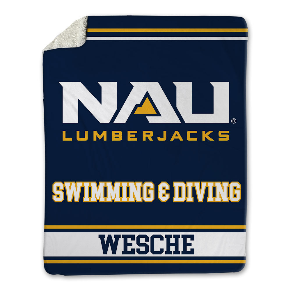 Northern Arizona - NCAA Men's Swimming & Diving : Margaret Wesche - Blanket-0