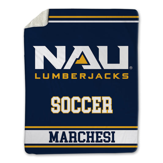 Northern Arizona - NCAA Women's Soccer : Madisyn Marchesi - Blanket-0