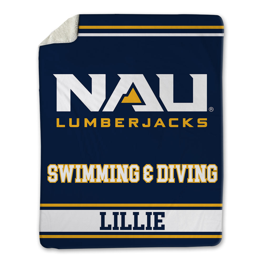 Northern Arizona - NCAA Women's Swimming & Diving : Elizabeth Lillie - Blanket-0