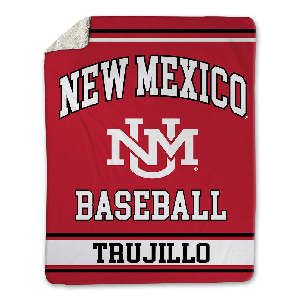 New Mexico - NCAA Baseball : Gene Trujillo - Blanket-0