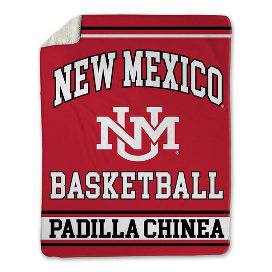 New Mexico - NCAA Women's Basketball : Nayli Padilla Chinea - Blanket-0