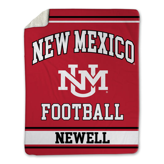New Mexico - NCAA Football : Danzel Newell - Blanket-0