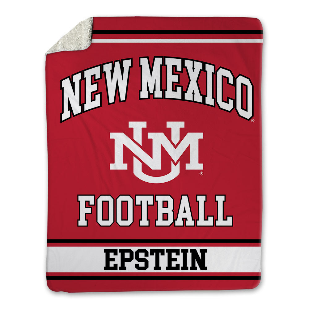 New Mexico - NCAA Football : Lincoln Epstein - Blanket-0