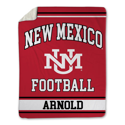 New Mexico - NCAA Football : Ormanie Arnold - Blanket-0