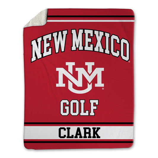 New Mexico - NCAA Men's Golf : Johnnie Clark - Blanket-0