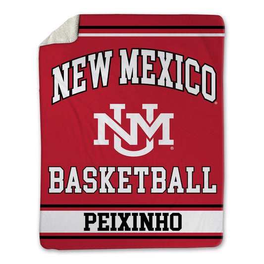 New Mexico - NCAA Women's Basketball : Leonor Peixinho - Blanket-0