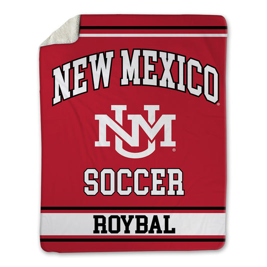 New Mexico - NCAA Women's Soccer : Claire Roybal - Blanket-0