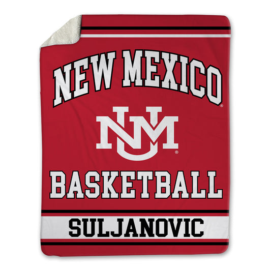 New Mexico - NCAA Men's Basketball : Imran Suljanovic - Blanket-0