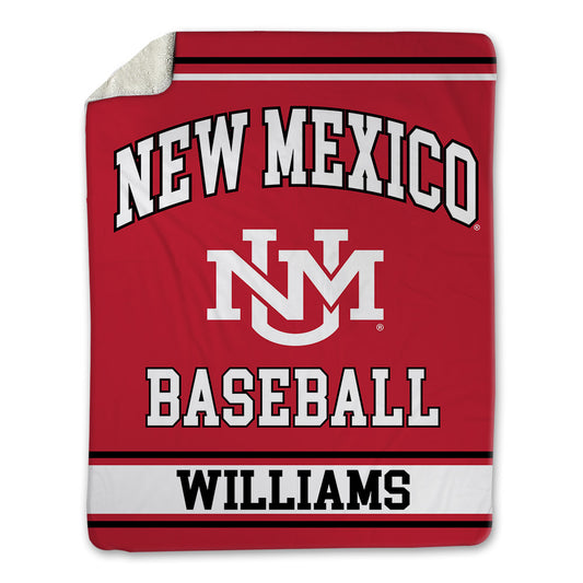 New Mexico - NCAA Baseball : Brodey Williams - Blanket-0