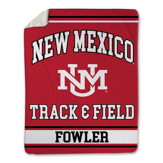 New Mexico - NCAA Women's Track & Field : Lauren Fowler - Blanket-0