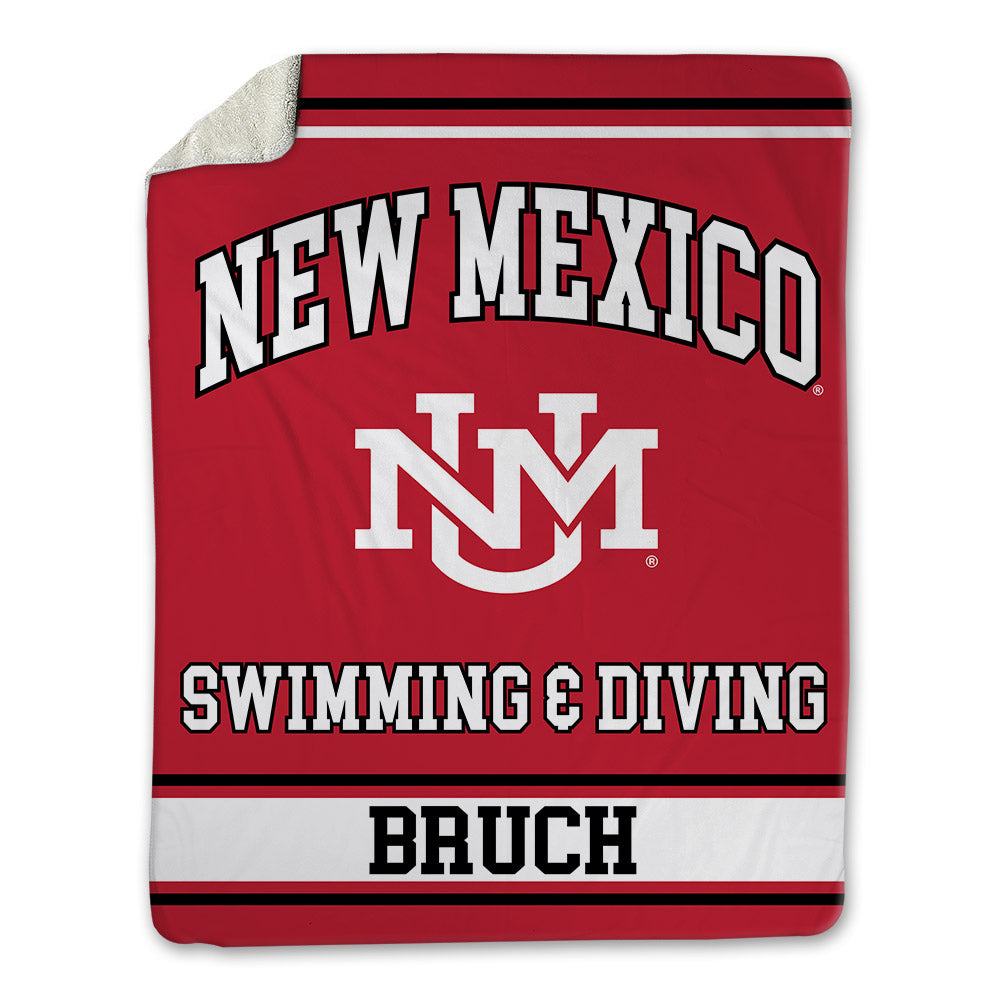 New Mexico - NCAA Women's Swimming & Diving : Jadyn Bruch - Blanket-0