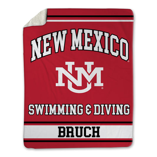 New Mexico - NCAA Women's Swimming & Diving : Jadyn Bruch - Blanket-0
