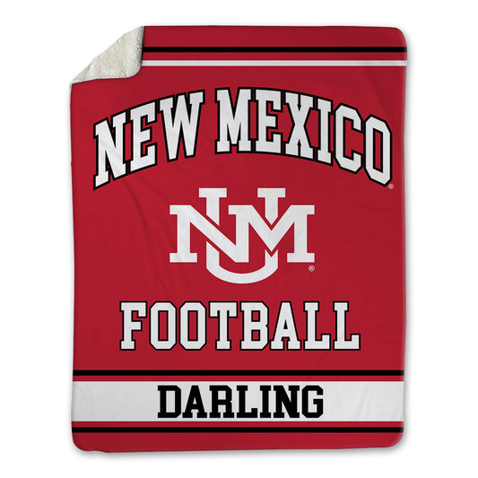 New Mexico - NCAA Football : DJ Darling - Blanket-0