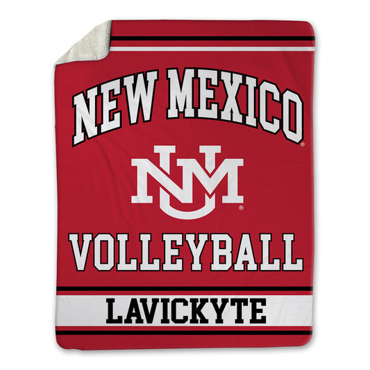 New Mexico - NCAA Women's Volleyball : Liepa Lavickyte - Blanket-0
