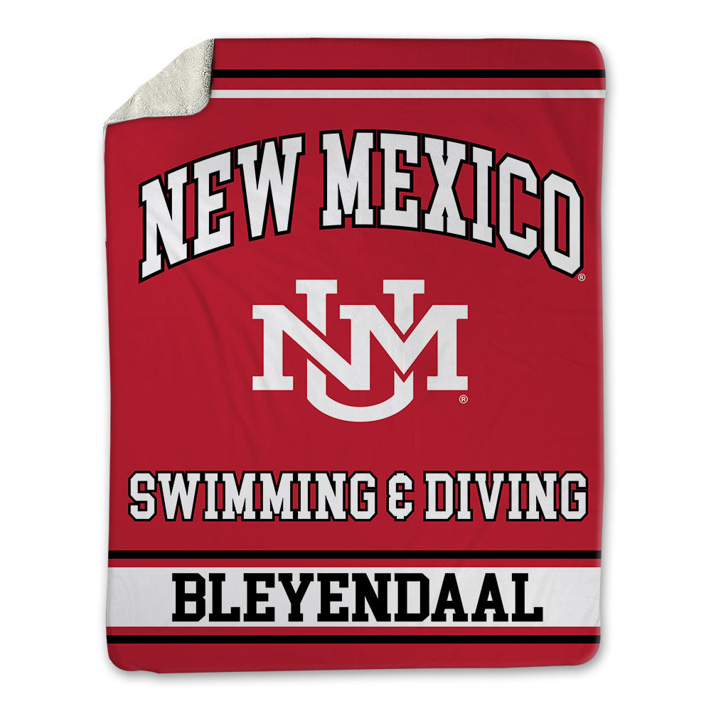 New Mexico - NCAA Women's Swimming & Diving : Rian Bleyendaal - Blanket-0