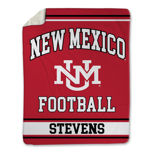 New Mexico - NCAA Football : Marcus Stevens - Blanket-0