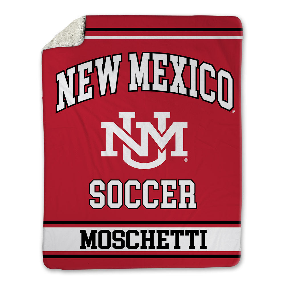 New Mexico - NCAA Women's Soccer : Angelina Moschetti - Blanket-0
