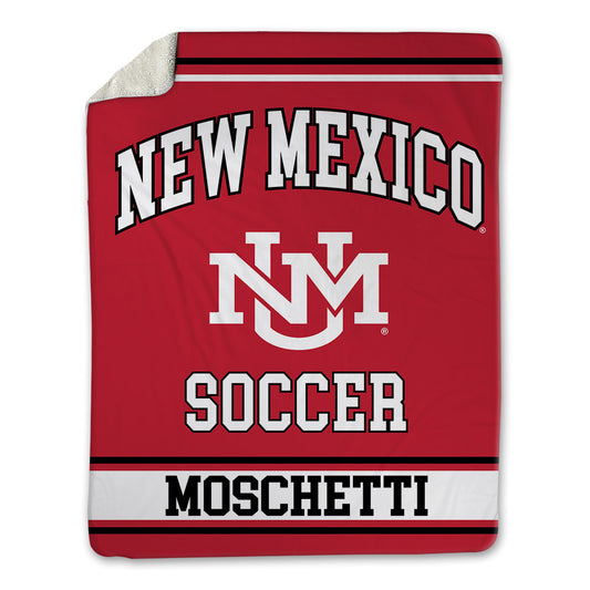 New Mexico - NCAA Women's Soccer : Angelina Moschetti - Blanket-0