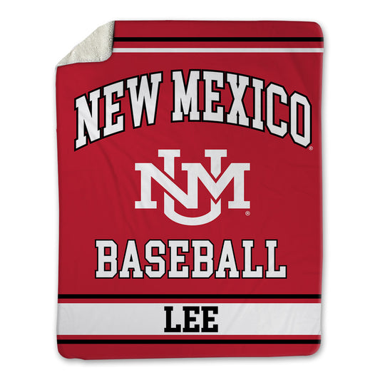 New Mexico - NCAA Baseball : Seth Lee - Blanket-0