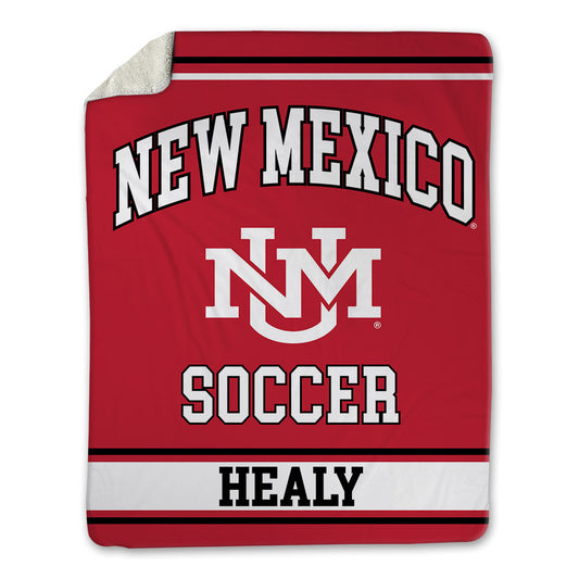 New Mexico - NCAA Women's Soccer : Analyse Healy - Blanket-0