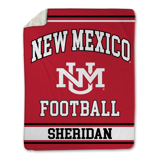 New Mexico - NCAA Football : Jayden Sheridan - Blanket-0