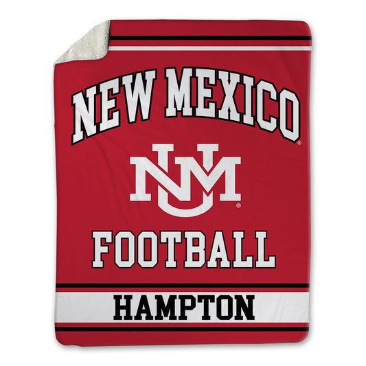 New Mexico - NCAA Football : Brannon Hampton - Blanket-0