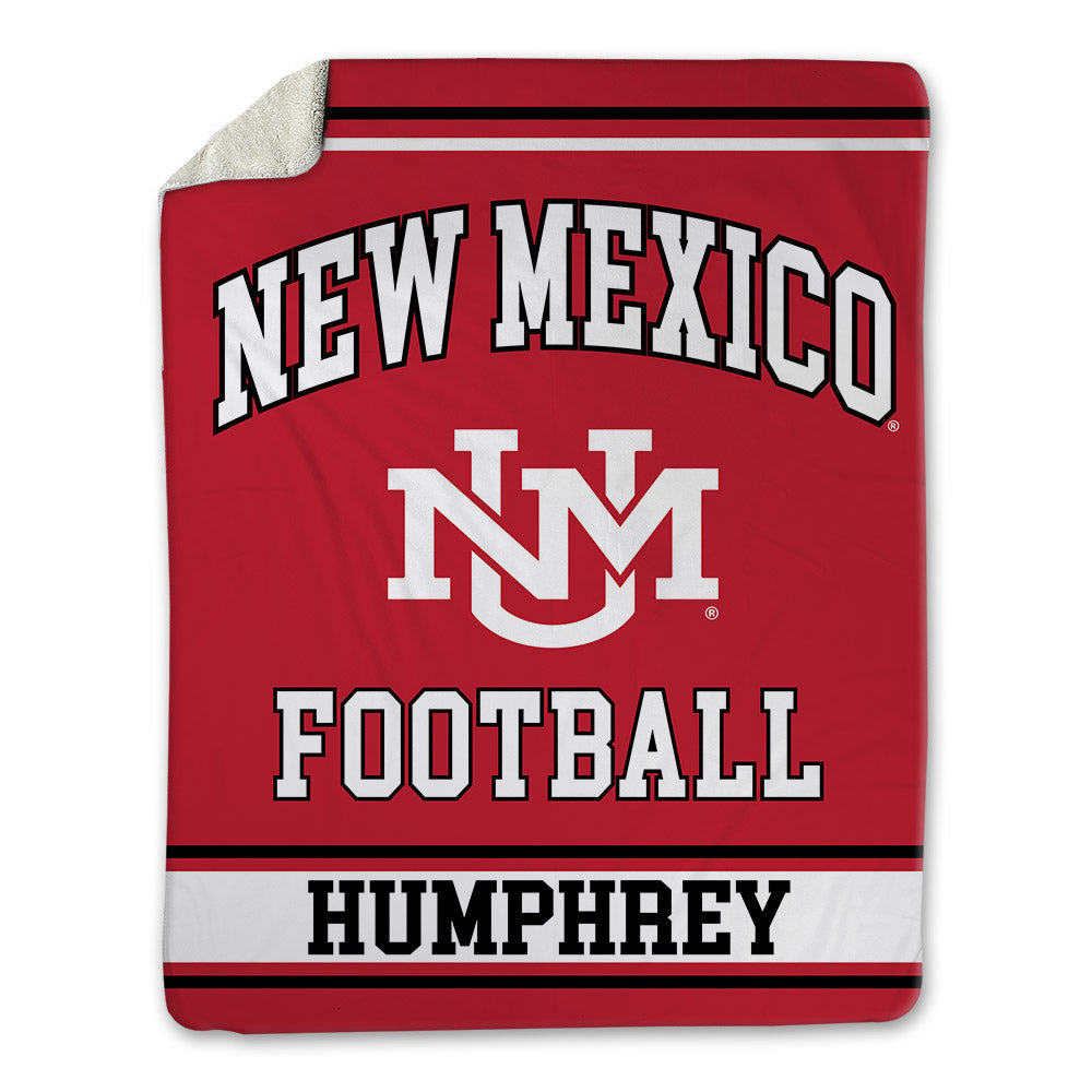 New Mexico - NCAA Football : Scottre Humphrey - Blanket-0