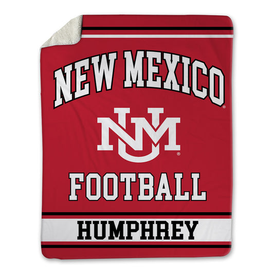 New Mexico - NCAA Football : Scottre Humphrey - Blanket-0