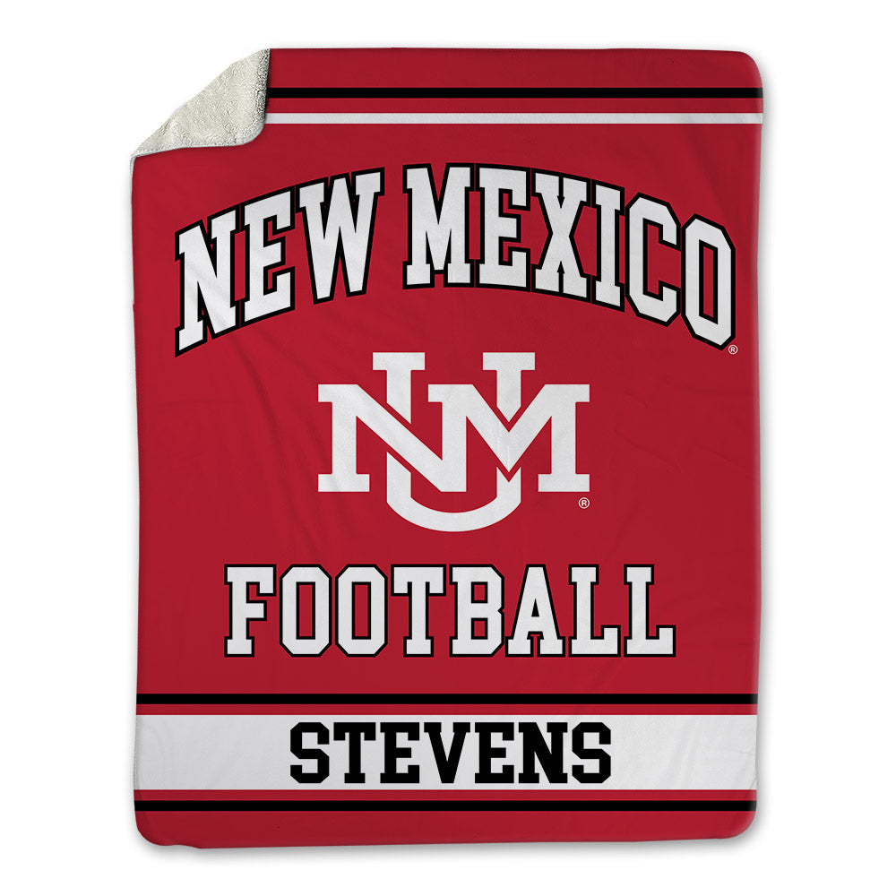 New Mexico - NCAA Football : Marcus Stevens - Blanket-0