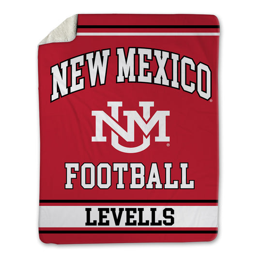 New Mexico - NCAA Football : Bear Levells - Blanket-0