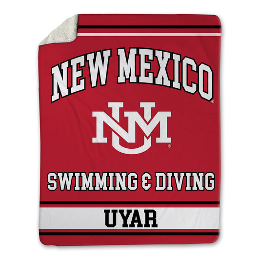 New Mexico - NCAA Women's Swimming & Diving : Tuana Uyar - Blanket-0