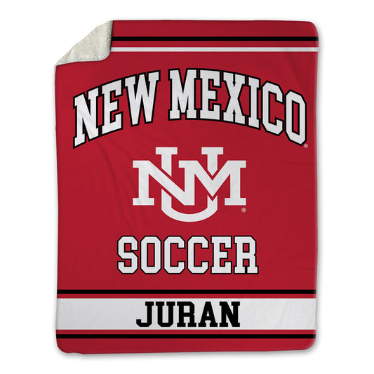 New Mexico - NCAA Women's Soccer : Morgan Juran - Blanket-0