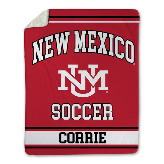 New Mexico - NCAA Women's Soccer : Samantha Corrie - Blanket-0